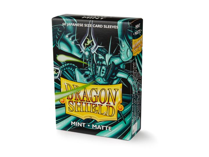 Dragon Shield Sleeves: Japanese Matte Mint (Box Of 60)